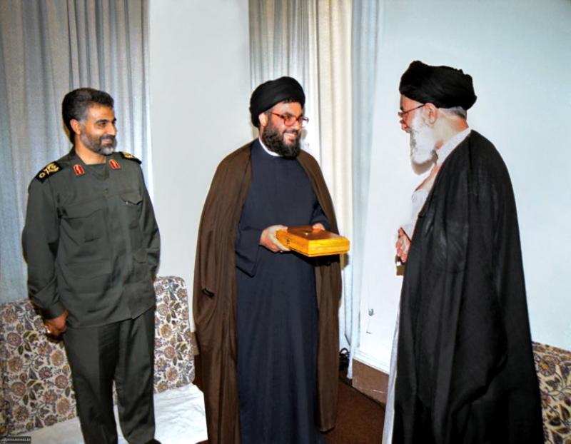 Meeting Sayyid Hassan Nasrallah after the liberation of the south