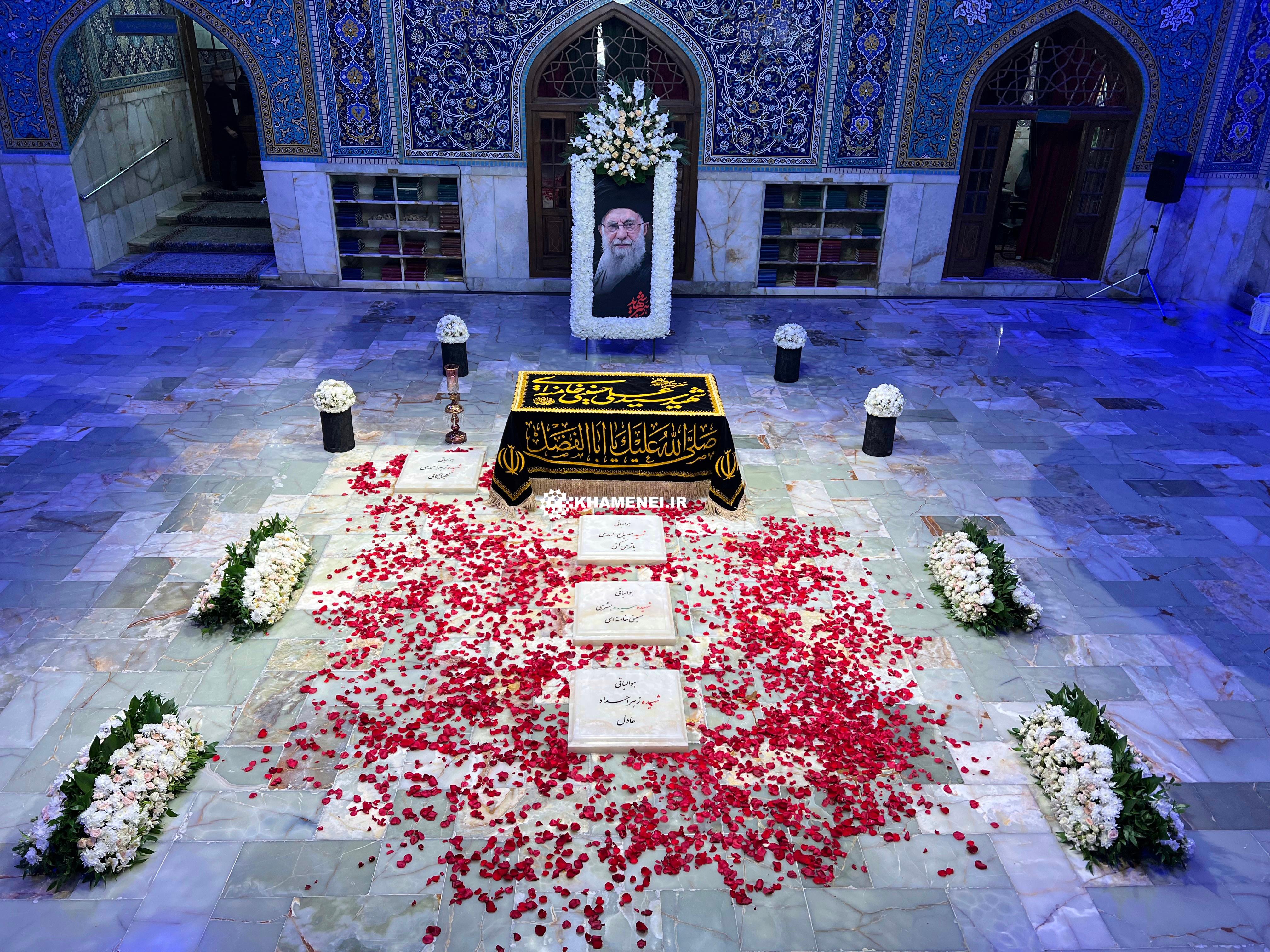 La dernière demeure sacrée du Guide martyr de l'Ummah islamique, l'Imam Sayed Ali Khamenei
