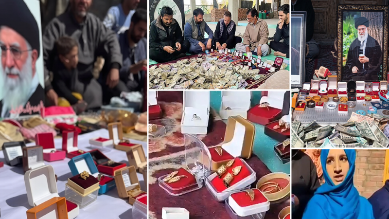 जब कश्मीरी महिलाओं ने अपनी सारी संपत्ति ईरान के लिए दान कर दी