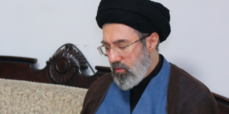 İslam İnqilabı Rəhbərinin böyük təqlid mərcəsi Ayətullah Hacı Şeyx İshaq Feyyazın (Allah rəhmət eləsin) vəfatı münasibətilə başsağlığı mesajı