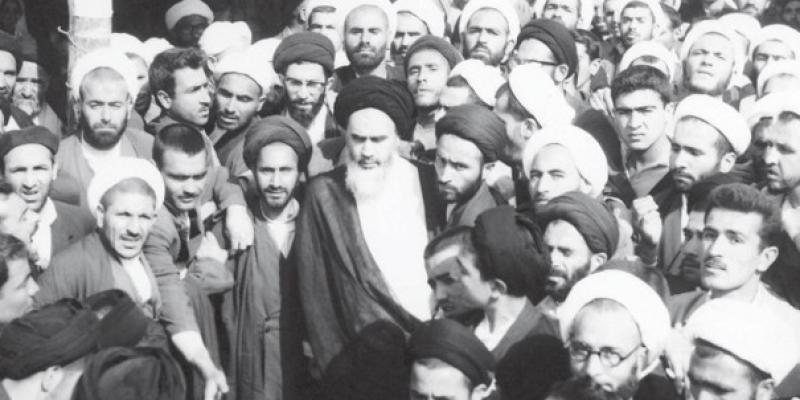 Ayatollah Khamenei and Imam Khomeini