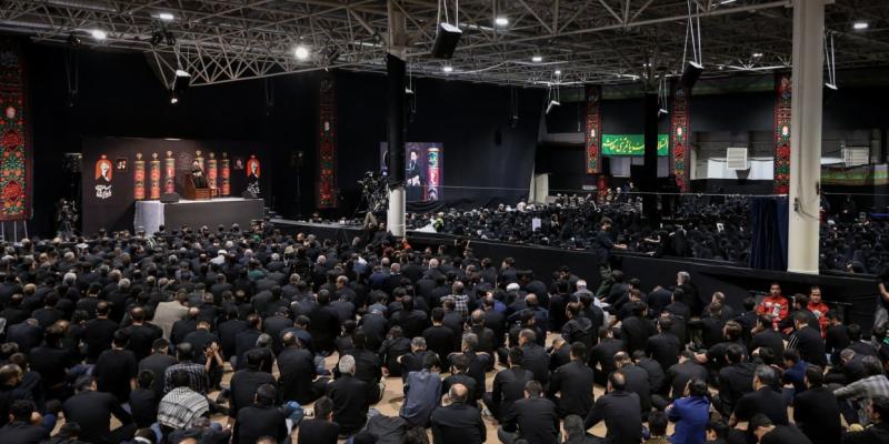Second night of the Muharram mourning ceremonies held beside the Imam Khomeini (ra) Hussainiyah