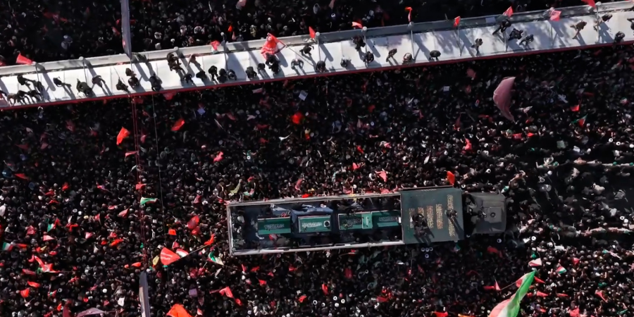 The ultimate yardstick: Millions witness the final journey to Mashhad