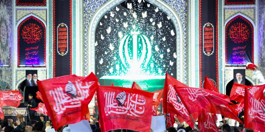In the light of Imam Reza's shrine, a leader rests in memory