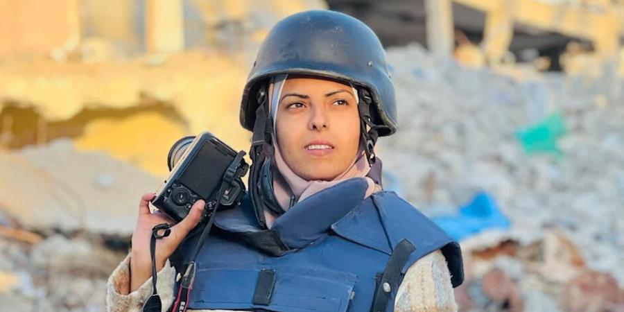 She was a journalist, killed in a hospital, by the Zionist bombing
